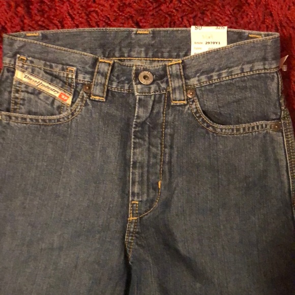 Will consider low offer Diesel Kids Blue Jeans - Picture 2 of 5